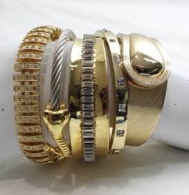 (5) STUNNING BRACELET LOT