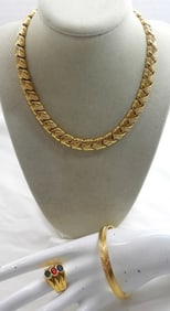 MONET NECKLACE & BRACELET plus FUN RING