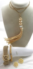 (4) pc FASHION JEWELRY LOT -30" NECKLACE