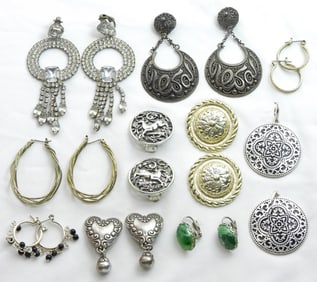 10 BEAUTIFUL VARIETY EARRING SETS
