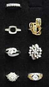 7 BEAUTIFUL VARIETY RINGS
