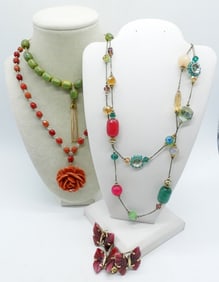 NATURAL GEMSTONE NECKLACES & MORE