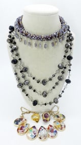 PRETTY FASHION NECKLACES & RINGS