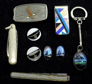 WIDE FUN VARIETY OF MENS JEWELRY/CUFFS