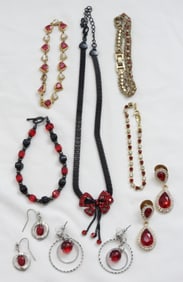 RED ACCENT FASHION JEWELRY