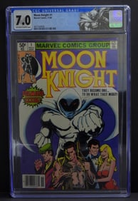 MOON KNIGHT #1 MARVEL COMICS CGC 7.0