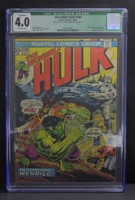 INCREDIBLE HULK #180 MARVEL CGC 4.0