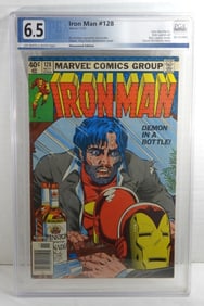 IRON MAN #128 MARVEL PGX 6.5