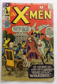 1963 X-MEN #2 MARVEL COMIC 12c ISSUE