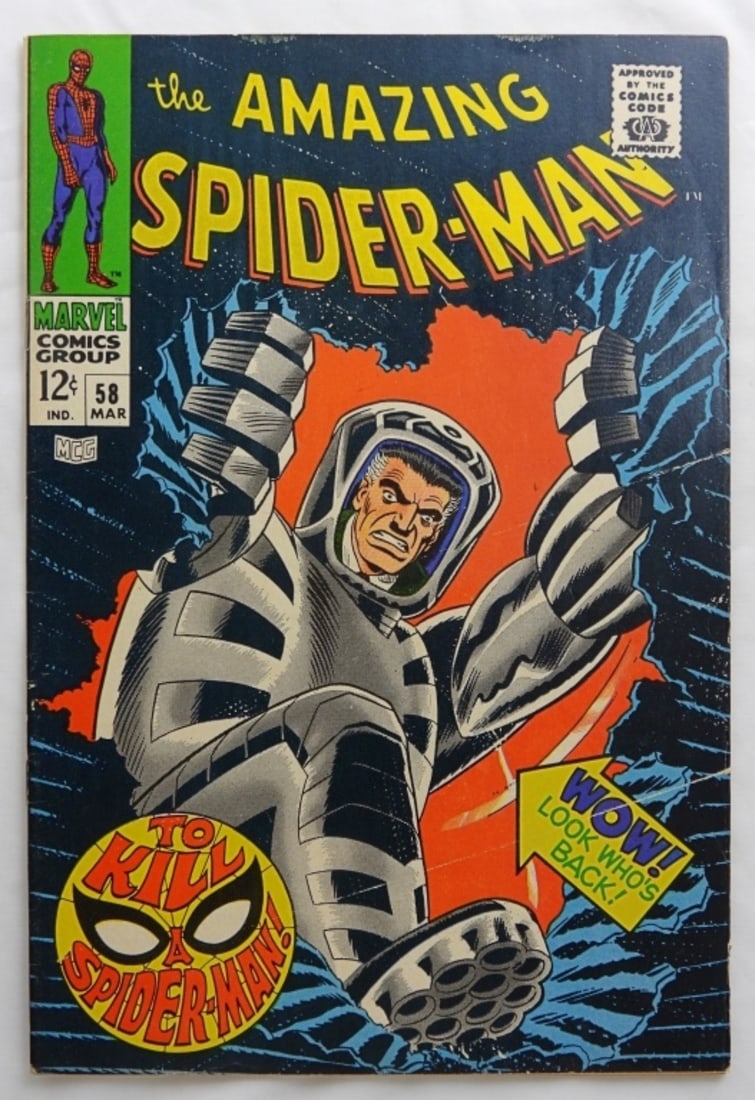 1967 AMAZING SPIDER-MAN #58 MARVEL (1 of 2)