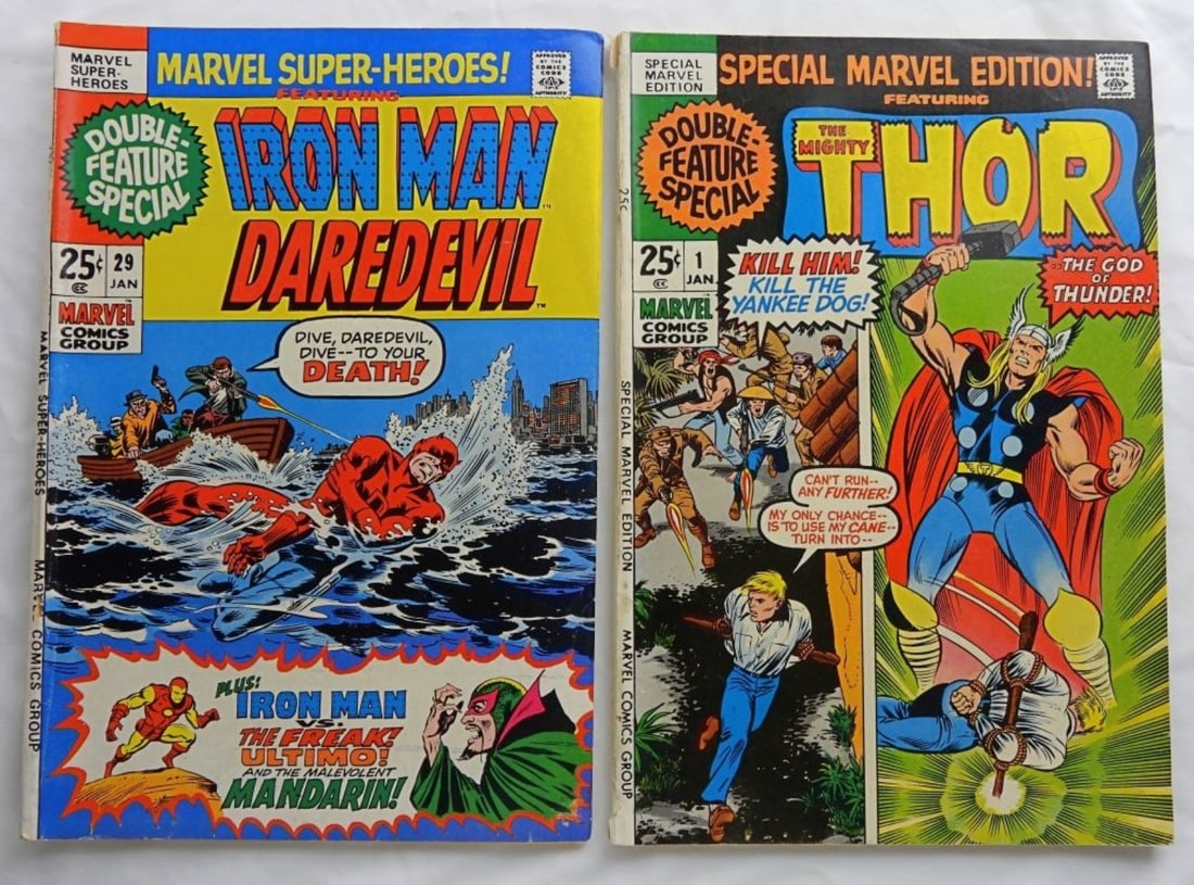 1971 SPECIAL MARVEL EDITION "THOR" #1 & (1 of 2)