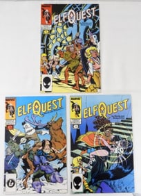 (3) 1987 MARVEL ELFQUEST COMICS