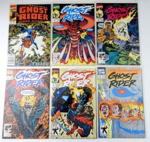 (6) MODERN MARVEL GHOST RIDER COMICS (VF/VG)