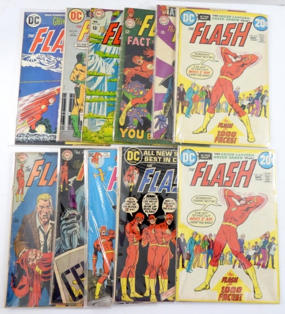 (11) DC FLASH LOT1968-1973, G/VG (1 of 2)