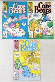 (3) MARVEL STAR COMICS, CARE BEARS