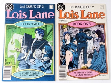 1986 DC LOIS LANE BOOK ONE & TWO