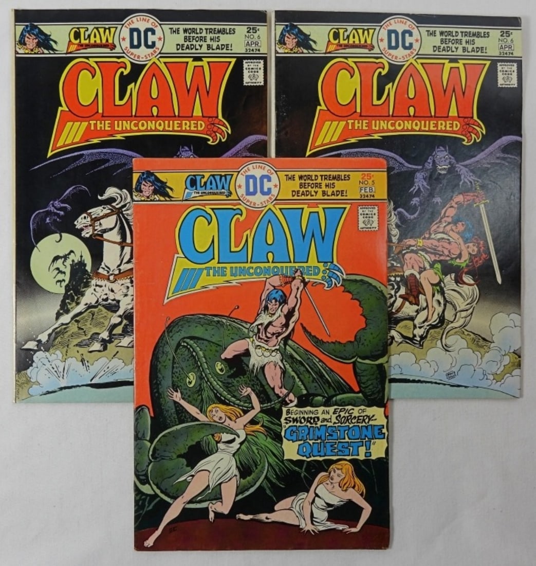 CLAW THE UNCONQUERED SET #5 & #6 (1 of 3)
