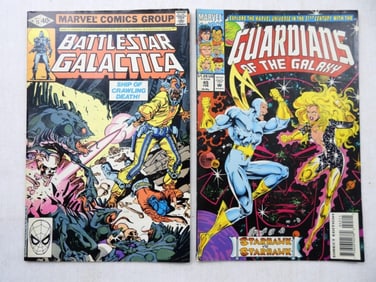 (2) MARVEL SPACE AGE COMICS
