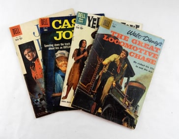 (4) DELL SILVER AGE COMICS 1956-1959