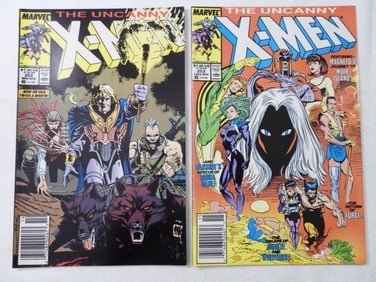 (2) MARVEL THE UNCANNY X-MEN #252,253