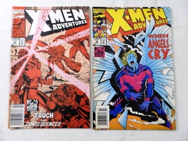 (2)MODERN MARVEL X- MEN ADVENTURES #4,#12