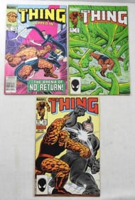 (3) MARVEL THE THING COMICS