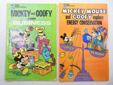 (2) MICKEY MOUSE AND GOOFY EXPLORE COMICS