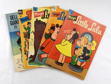 (5) LITTLE LULU LOT- 1953-1959