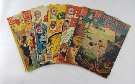 (7) CHARLTON ROMANTIC LOT-1968-1976