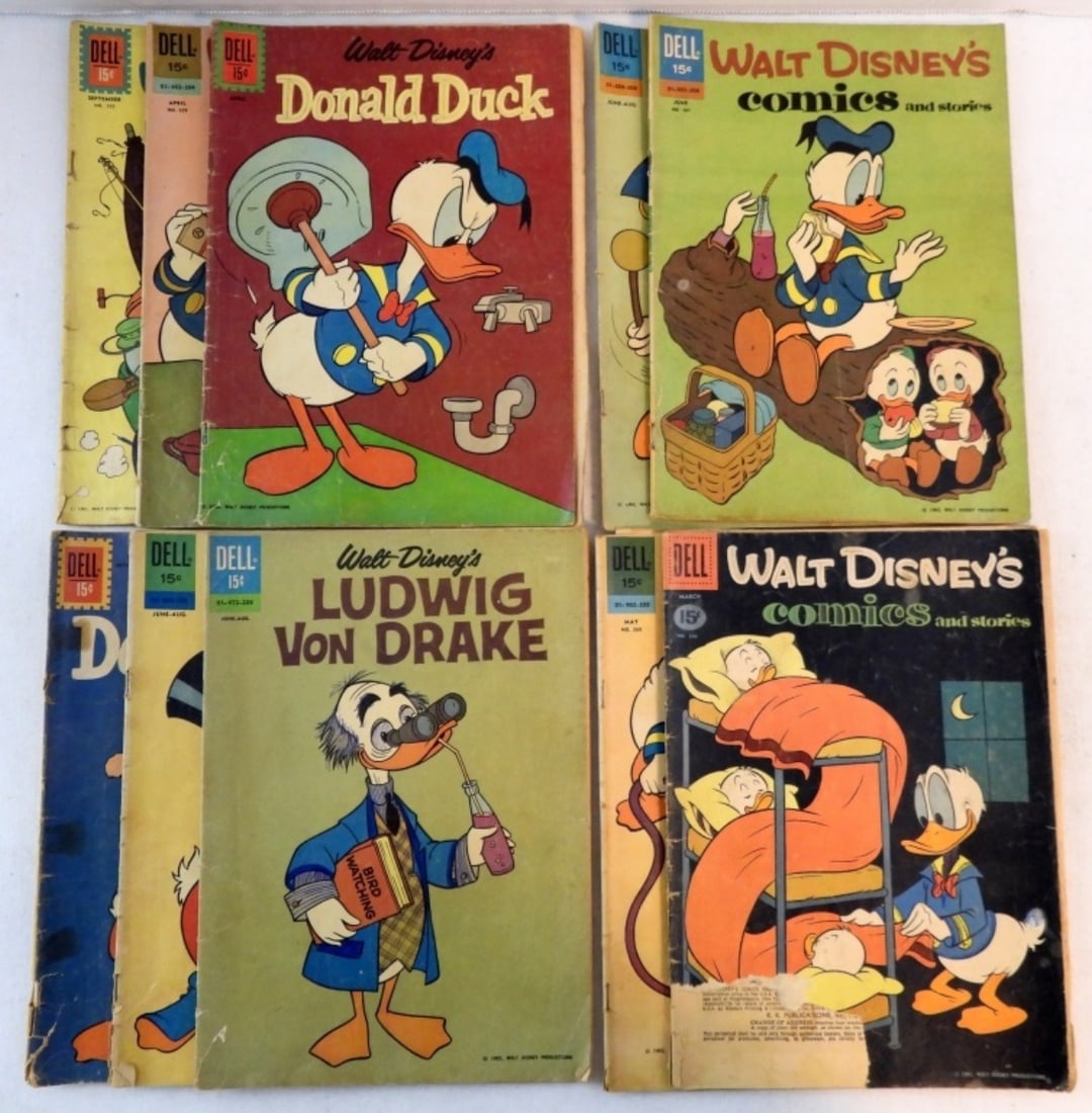 (10) VINTAGE DELL COMIC LOT (1 of 2)