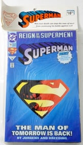 DC REIGN OF THE SUPERMEN! SEALED IN PACK
