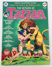 DC THE RETURN OF TARZAN LIMITED COLLECTORS EDITION