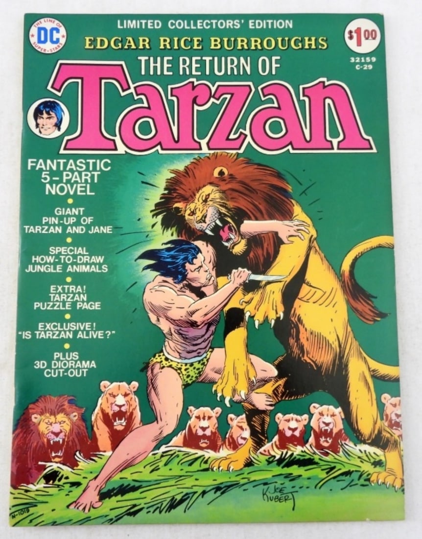 DC THE RETURN OF TARZAN LIMITED COLLECTORS EDITION (1 of 3)