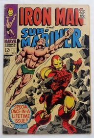 1968 IRON MAN and SUB-MARINER #1 COMIC