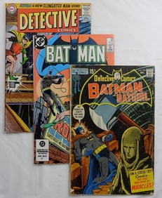 (3) DC COMICS: DETECTIVE COMICS #329,