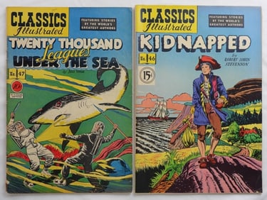 (2) CLASSIC ILLUSTRATED KIDNAPPED No 46