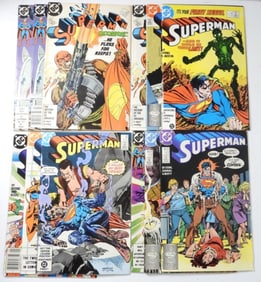 12 75C SUPERMAN COMICS