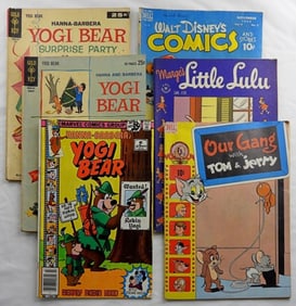 (6) VINTAGE DELL, GOLD KEY & DISNEY
