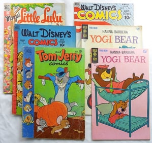 (6) VINTAGE DELL, GOLD KEY & DISNEY