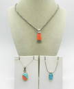 TAXCO 925 SPINEY OYSTER, TURQUOISE +