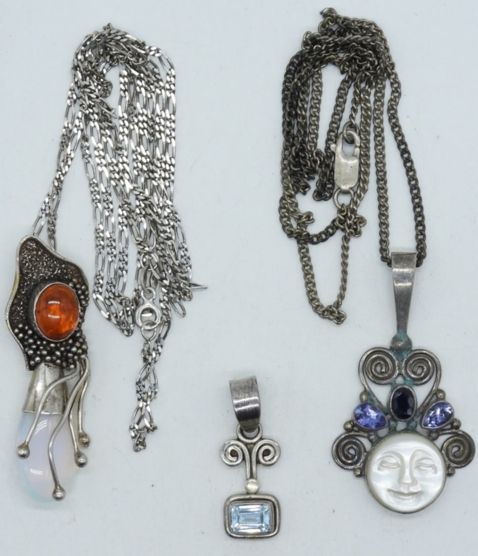SAJAN STERLING PENDANT & 2 OTHERS (1 of 1)