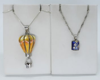 HOT AIR BALLOON 925 NECKLACE + MORE