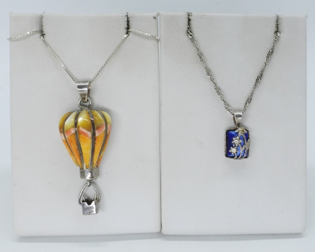 HOT AIR BALLOON 925 NECKLACE + MORE (1 of 1)
