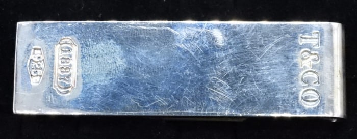 TIFFANY & CO STERLING MONEY CLIP