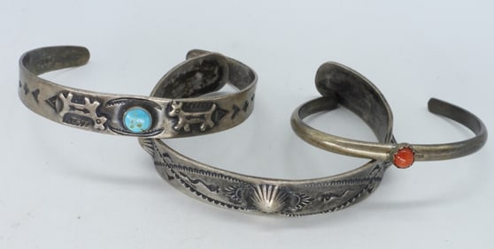 SOUTHWEST 925 CUFF BRACELETS