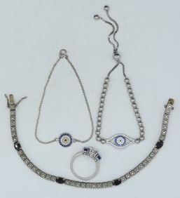 EVIL EYE PROTECTION / SAPPHIRES 925