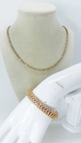 GORGEOUS 925 TENNIS BRACELET & CHAIN