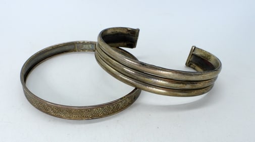 VTG STERLING BRACELETS - MEXICO