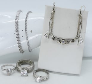 BRIDAL STYLE 925 RINGS, BRACELETS & MORE