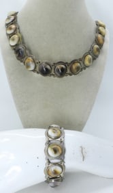 OPERCULUM SHELL NECKLACE & BRACELET
